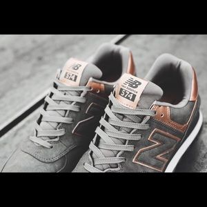 new balance 373 grey with rose gold new balance 373 grey with rose gold